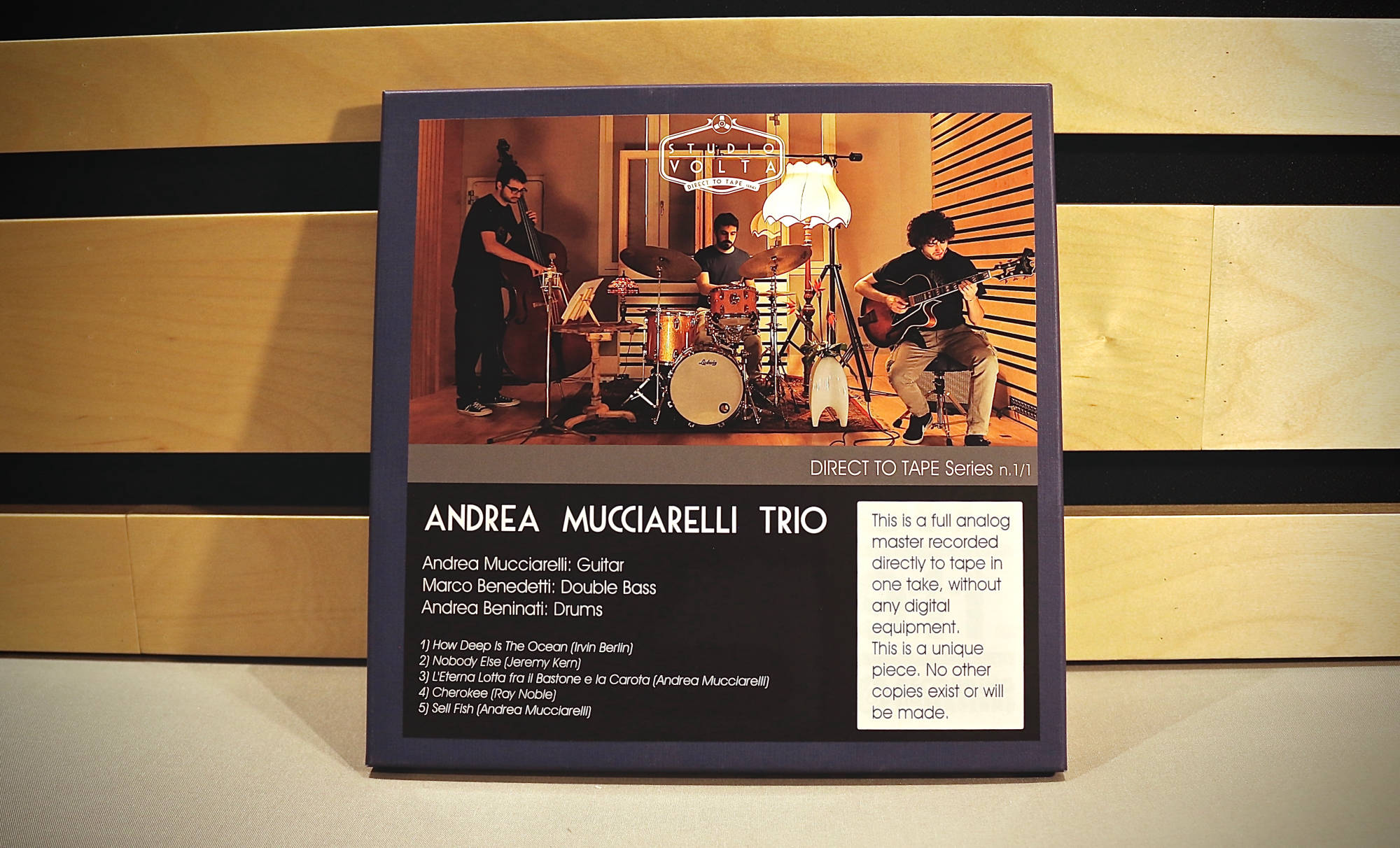 Andrea Mucciarelli Trio DIRECT TO TAPE Series
